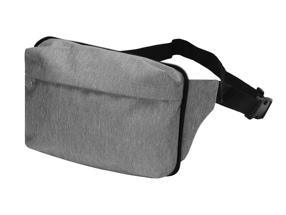 Рюкзак из переработанного пластика Extend 2-в-1 с поясной сумкой, серый - фото 4 - id-p104013372