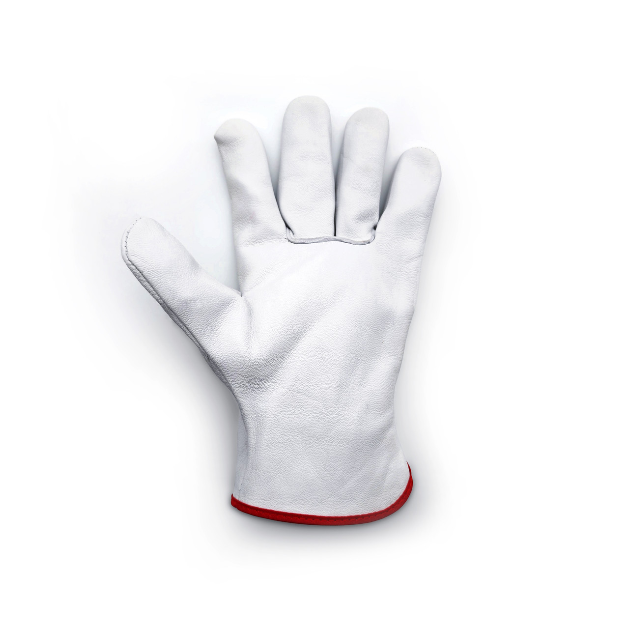 Кожаные рабочие перчатки TECRON 3315, защитные, краги для сварки, строительные, садовые - фото 4 - id-p80630984