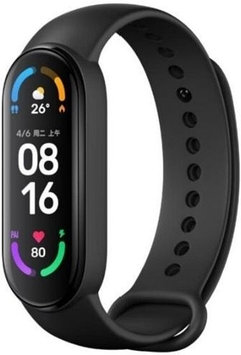 Фитнес-браслет Xiaomi Mi Band 6 Global Version черный NFC