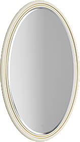 Зеркало «BORGIA» 65см (цвет: слоновая кость)