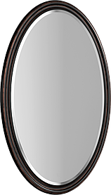 Зеркало «BORGIA» 65см (цвет: чёрный)