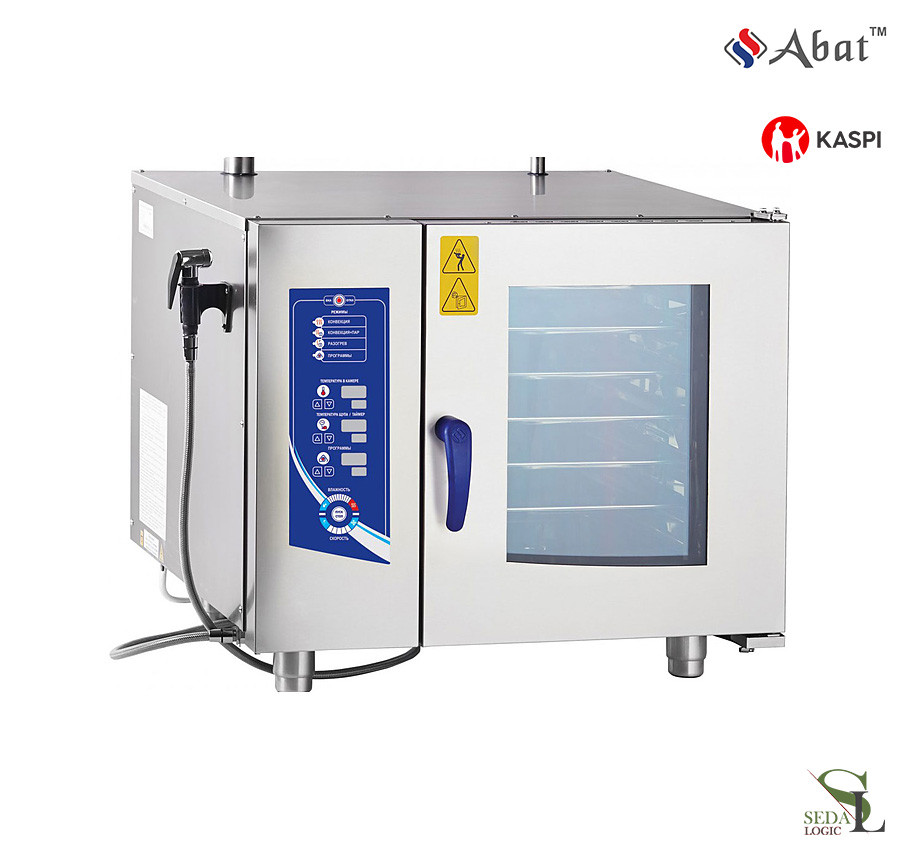Пароконвектомат Abat ПКА 6-1/1ВМ2-01, фото 1