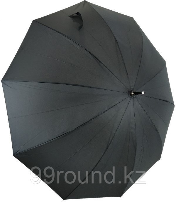 Мужской зонт трость "Boss"  37077-BLK черный, фото 1
