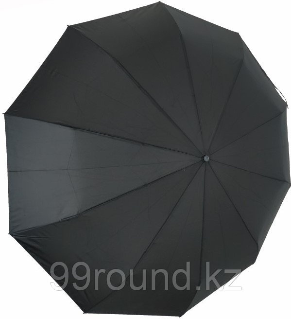 Three Elephants складной зонт 37012-BLK черный, фото 1