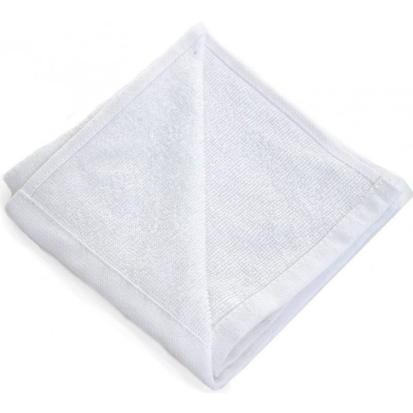 Салфетка полотенце махровая с каймой 35 на 35 см - фото 1 - id-p104029819