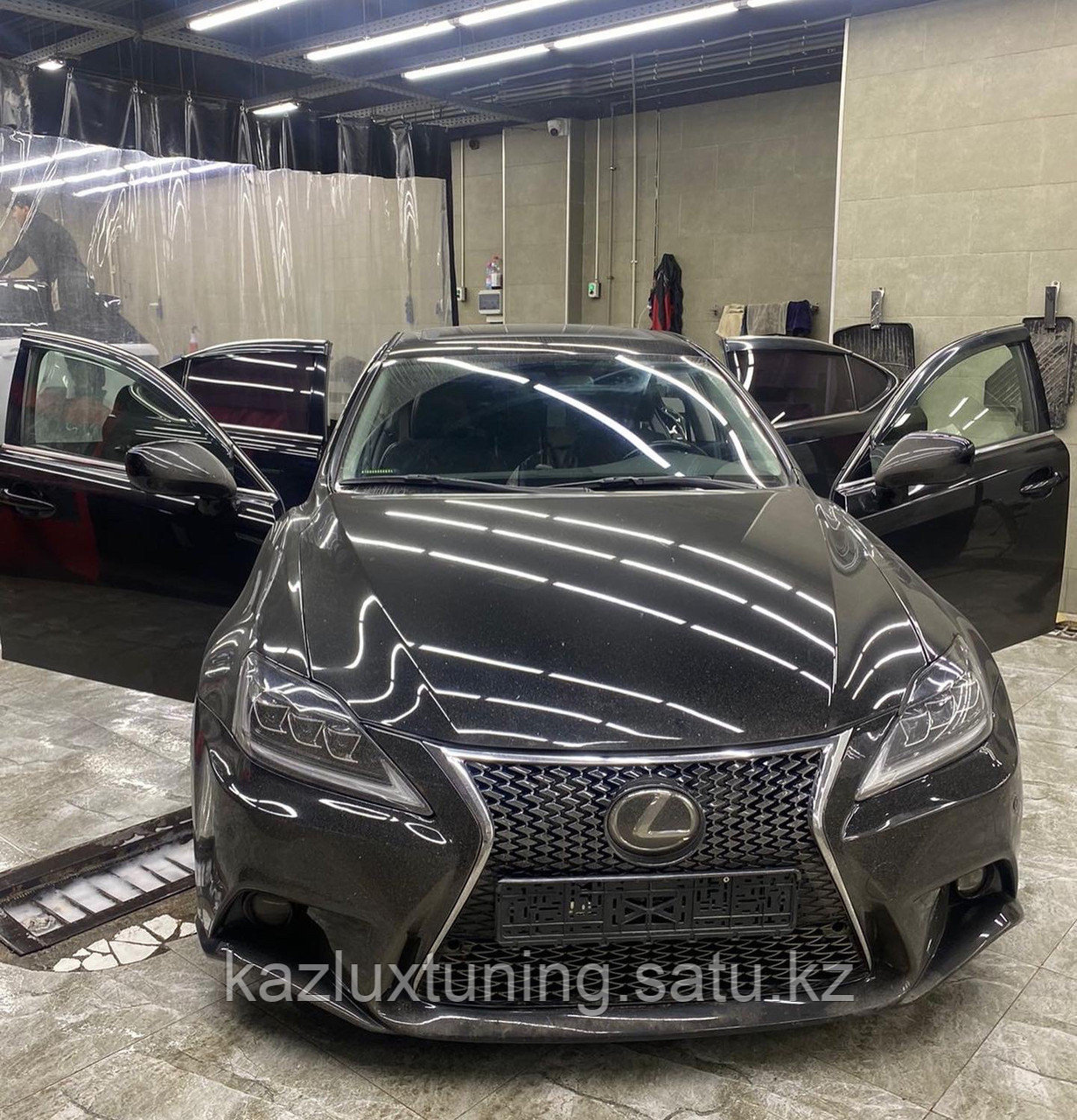 Бампер передний LEXUS IS250 300 350 (2006-2012) СТИЛЬ 2013 F-SPORT - фото 8 - id-p103915348