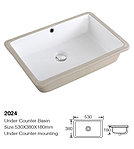 Раковина врезная белая 2024, фото 2