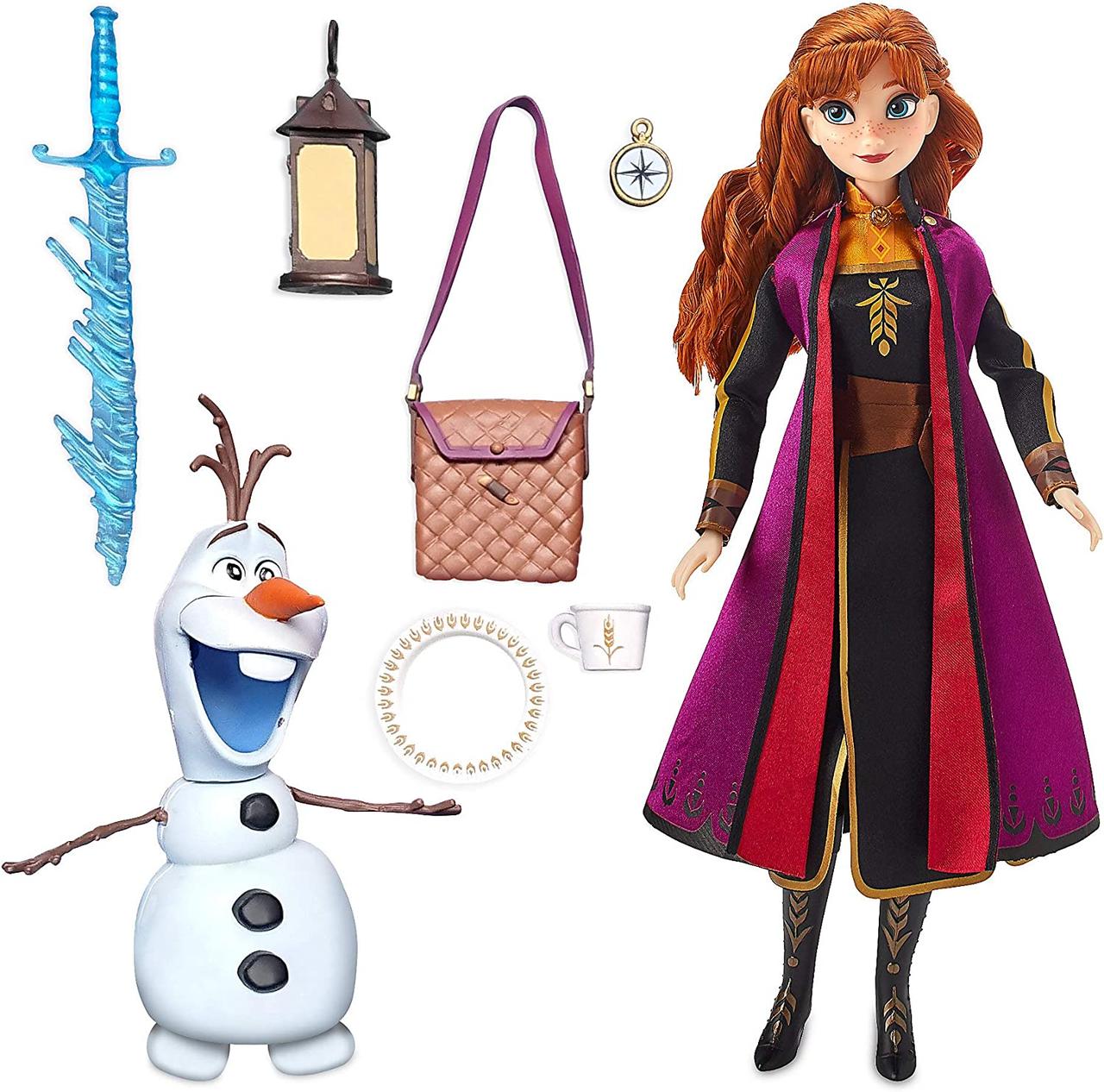 Приключенческий игровой набор Disney Anna Classic Doll Frozen 2 - фото 2 - id-p104039384