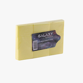 Безворсовые салфетки Galaxy, плотные желтые