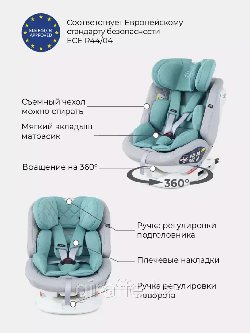 АВТОКРЕСЛО RANT NITRO 0/1/2/3 (0-36 КГ) isofix - фото 4 - id-p104040473