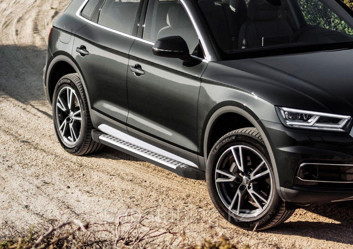 Пороги, подножки "Bmw-Style" Audi Q5 2017-, фото 1