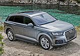 Пороги, подножки "Premium-Black" Audi Q7 2015-2020-, фото 2