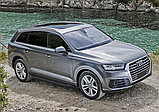 Пороги, подножки "Black" Audi Q7 2015-2015-2020-, фото 2