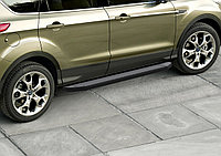 Пороги, подножки "Premium-Black" Ford Kuga 2008-2013