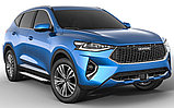 Пороги, подножки "Bmw-Style" Haval F7/F7x 2019-2022, фото 2