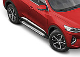 Пороги, подножки "Bmw-Style" Haval F7/F7x 2019-2022, фото 3