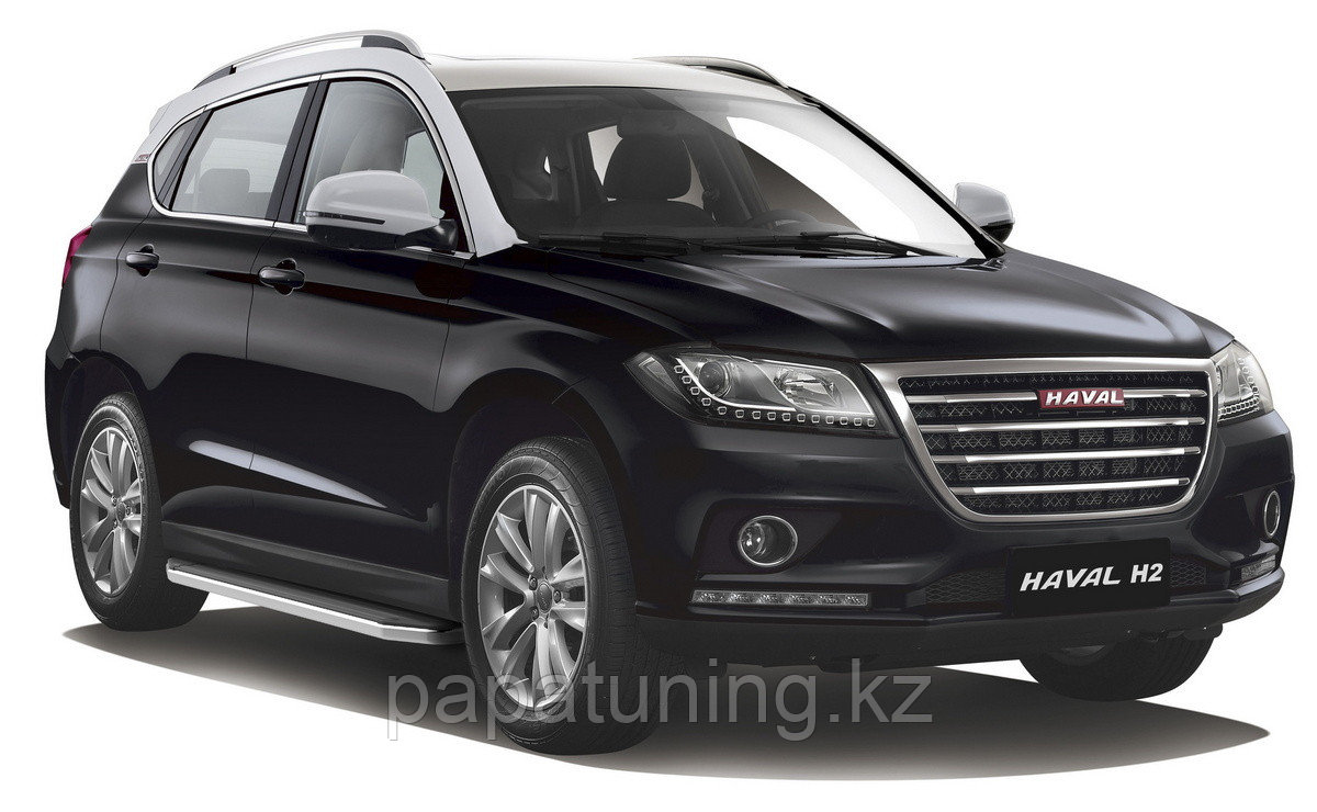 Пороги подножки Premium Haval H2 2014- - фото 2 - id-p103840858