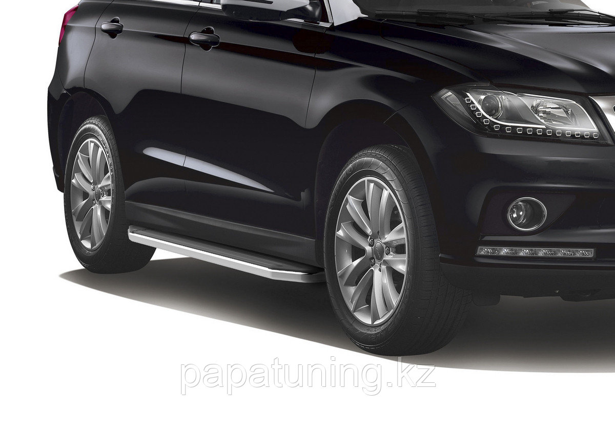 Пороги подножки Premium Haval H2 2014-