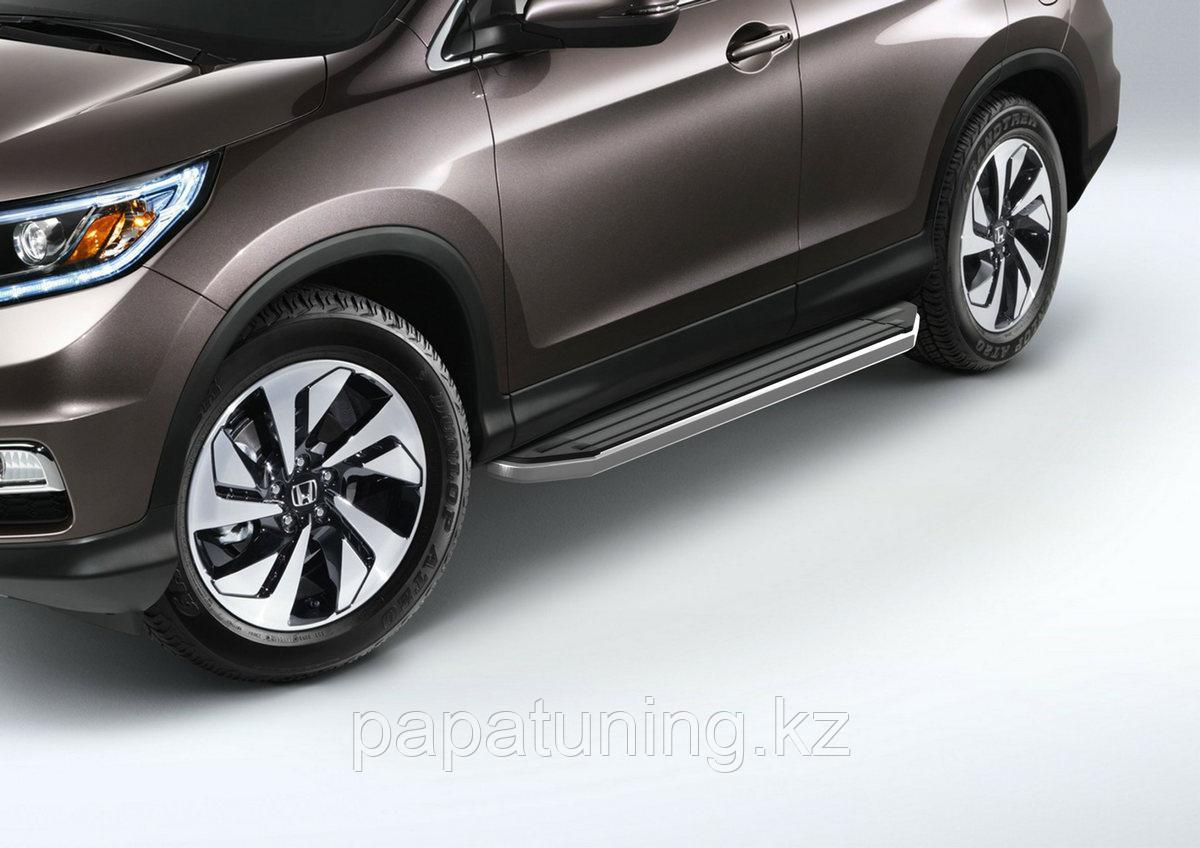 Пороги, подножки "Premium" Honda CR-V 2012-2016