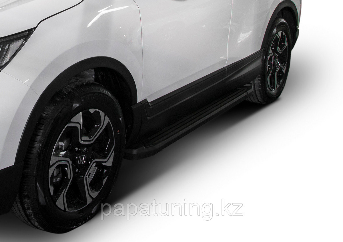 Пороги, подножки "Black" Honda CR-V 2017-