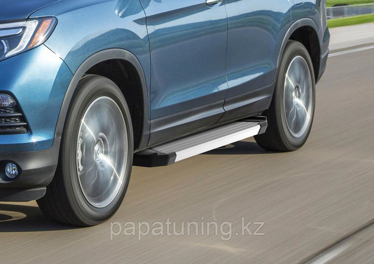 Пороги подножки Silver Honda Pilot 2016-