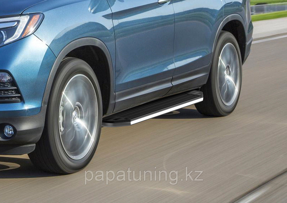 Пороги подножки Premium Honda Pilot 2016-