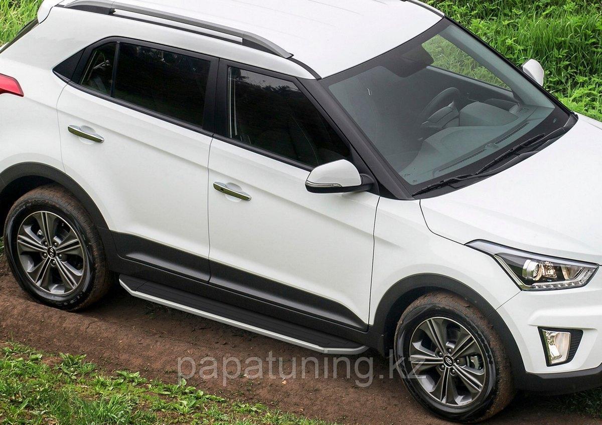 Пороги подножки Hyundai Creta 2016-2021 Premium