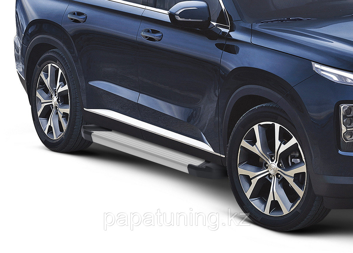 Порог подножки Silver Hyundai Palisade 2020-, фото 1