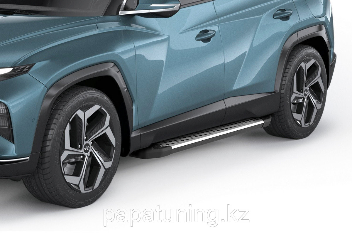 Пороги подножки Hyundai Tucson 2021- Bmw-Style