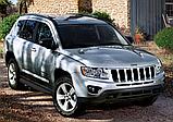 Пороги, подножки "Premium-Black" Jeep Compass 2010-2013-2015, фото 3