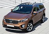 Пороги подножки Kia Sorento Prime 2015-2017 Premium-Black, фото 3