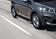 Пороги подножки Kia Sorento Prime 2018- Premium