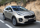 Пороги подножки Kia Sportage 4 2016-2018 Black, фото 3