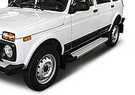 Пороги, подножки "Silver" Lada 4x4 5D 1993-