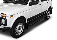 Пороги, подножки "Black" Lada 4x4 5D 1993-