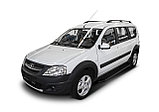 Пороги, подножки "Premium-Black" Lada Largus 2012-2021-, фото 2