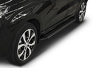 Пороги, подножки "Premium-Black" Lada XRay 2016-