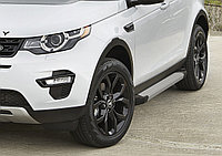 Пороги подножки Silver Land Rover Discovery Sport 2014-