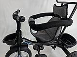 Детский трехколесный велосипед Nika Kids Барс 063, серый, фото 3