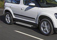 Пороги подножки Silver Skoda Yeti 2009-2014-2018