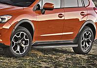Пороги подножки Premium Subaru XV 2011-2016