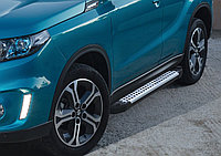 Пороги, подножки "Bmw-Style" Suzuki Vitara 2015-