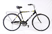 Взрослый городской велосипед Stels 300КИТ, чёрно-жёлтый