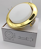 Светильник врезной (спот) GX53 золото с лампой 12 Вт 4200 К