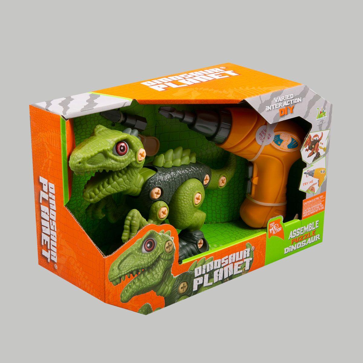 Игровой набор Раптор сборный с отверткой Dinosaur Planet - фото 4 - id-p104042060