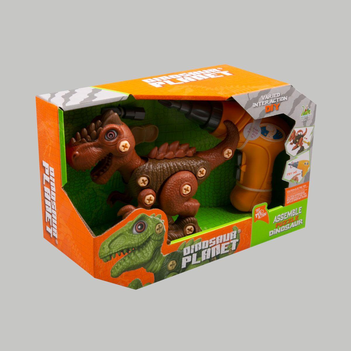 Игровой набор Тираннозавр Рэкс сборный с отверткой Dinosaur Planet - фото 5 - id-p104042066