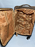 Маленький дорожный чемодан на 4-х колёсах. Текстиль. Высота 57 см, ширина 36 см, глубина 25 см., фото 6