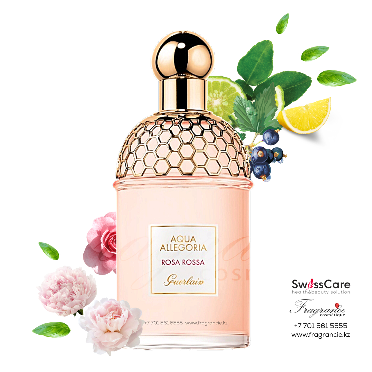 Туалетная вода Guerlain Aqua Allegoria Rosa Rossa (Оригинал-Франция)
