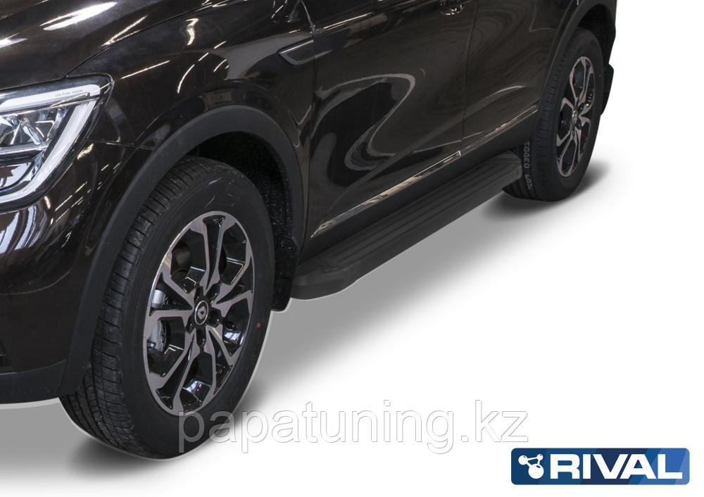 Пороги, подножки "Black" Renault Arkana 2019- - фото 1 - id-p103841229