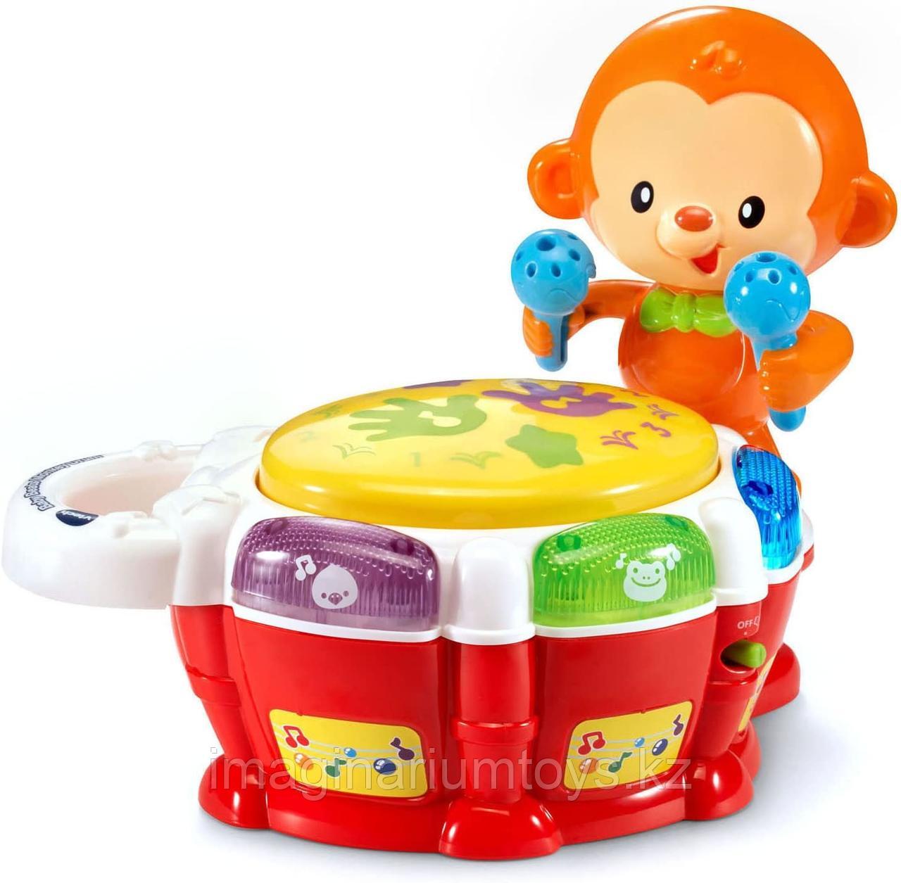Развивающая игрушка для малышей «Обезьянка с барабаном» Vtech, фото 1